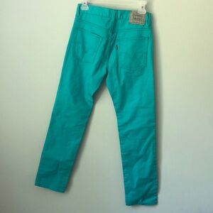 Levi’s Teal 510 Super Skinny Jeans